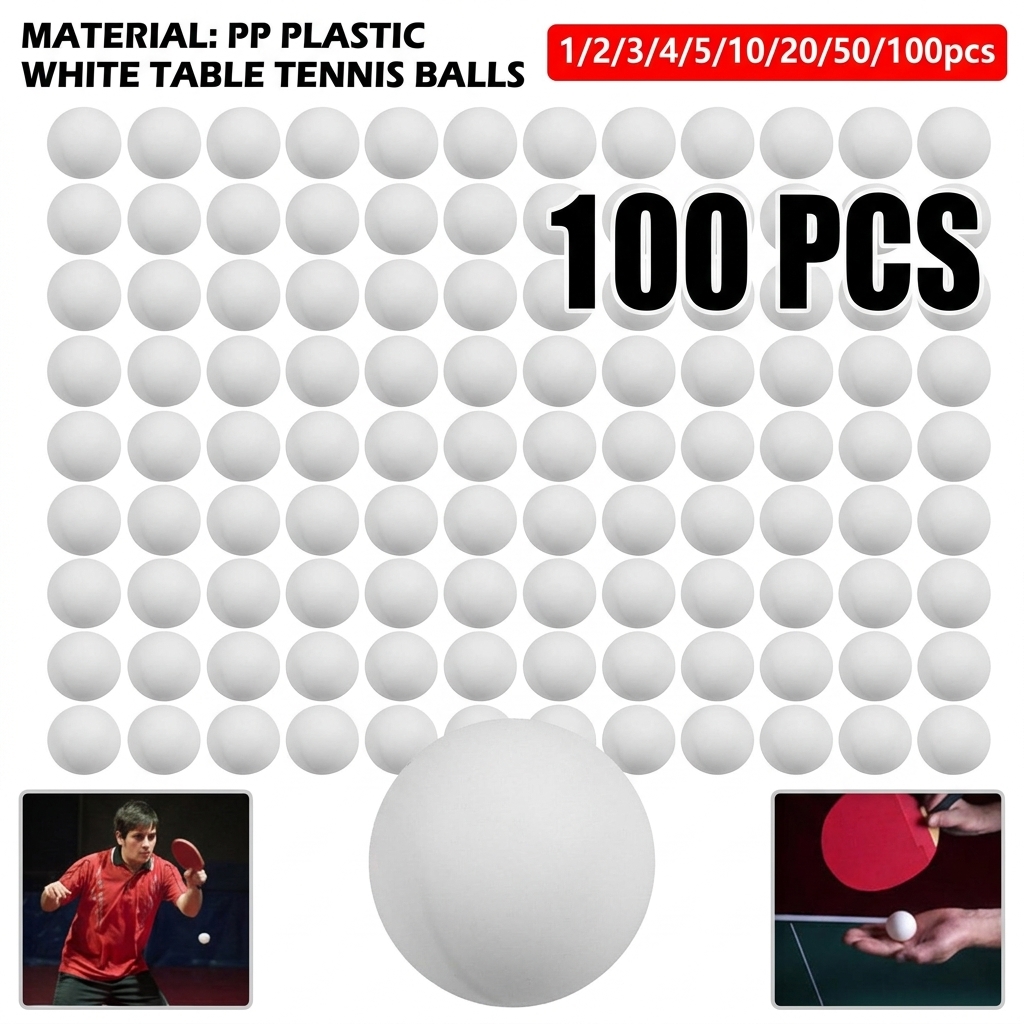 Table Tennis No 1 - 40mm Matte Colored Table Tennis Balls