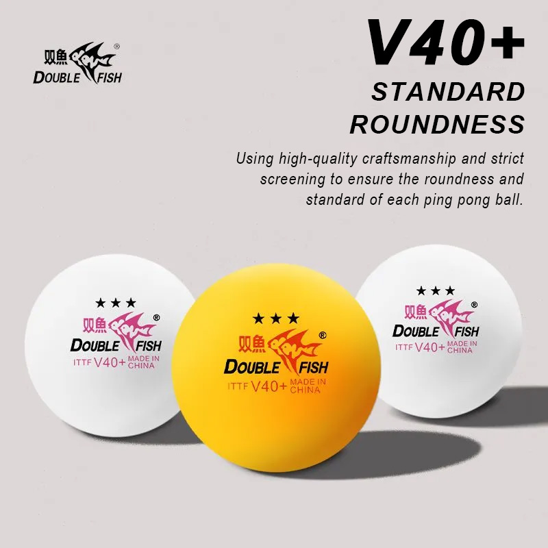 Table Tennis From - DOUBLE FISH 3 Star V40+ 30/50/100