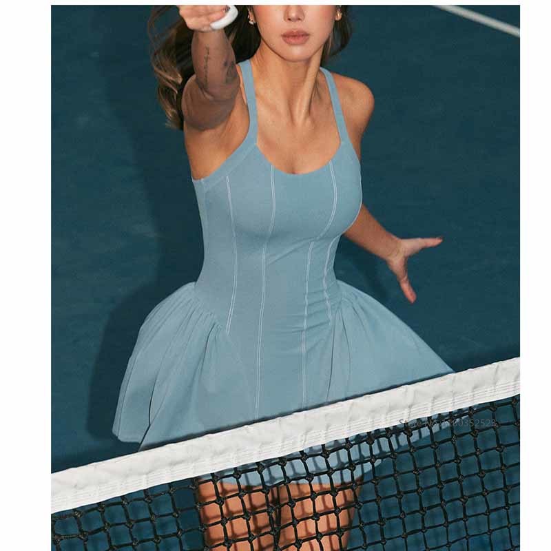 Women Tennis Dress with Bra Ho - Table Tennis Jacket recension och pris