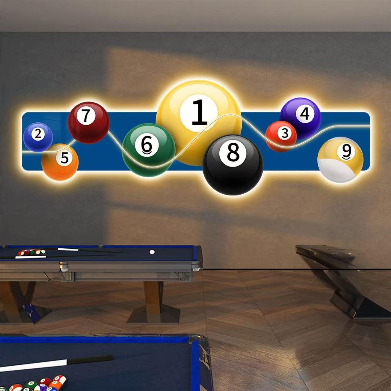 Billiards Hall Decoration Pain - Table Tennis No 1 recension och pris