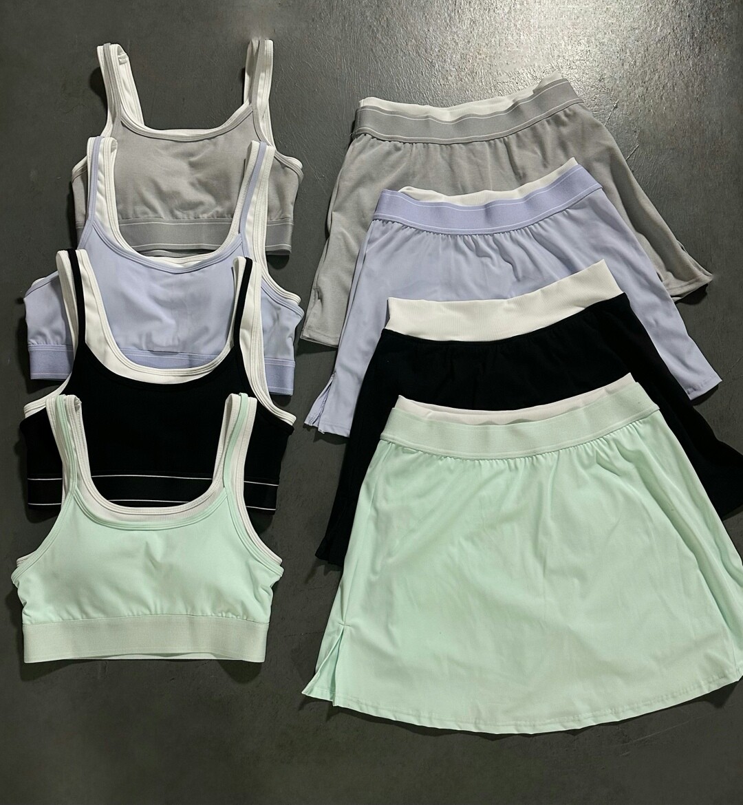 2PCS Yoga Set Women Outfits Sp - Table Tennis Jacket recension och pris