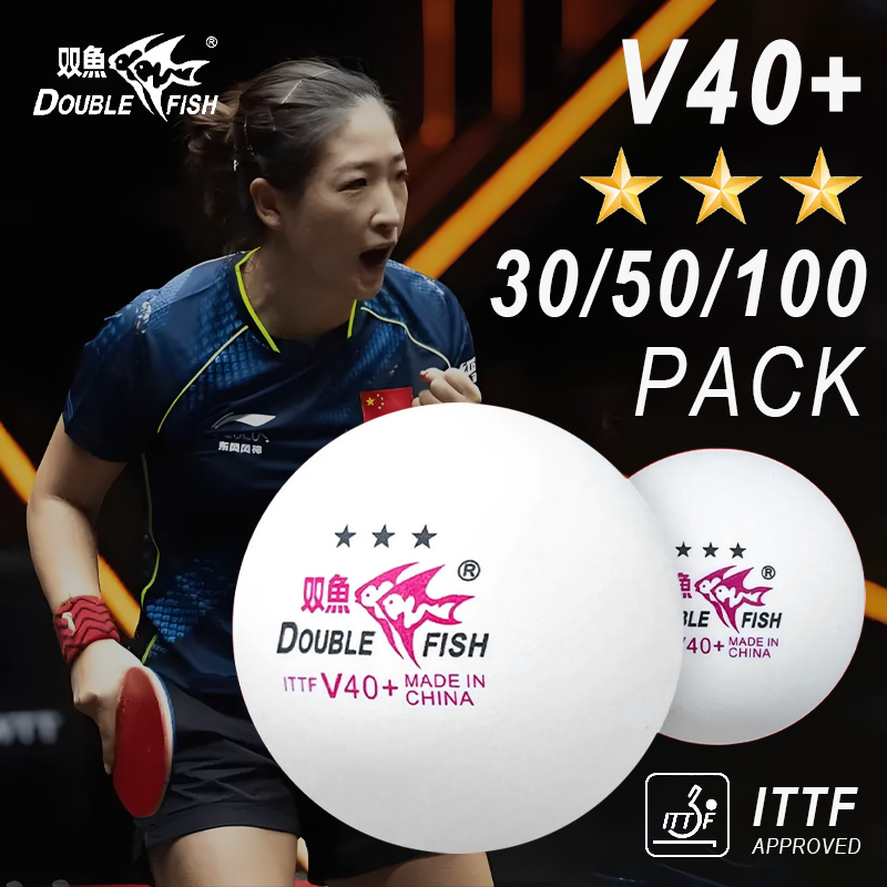 DOUBLE FISH 3 Star V40+ 30/50/ - Table Tennis From recension och pris