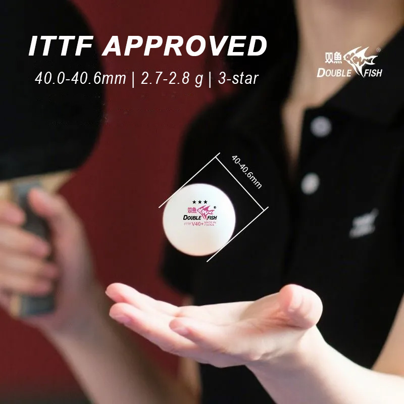 DOUBLE FISH 3 Star V40+ 30/50/ - Table Tennis From recension och pris
